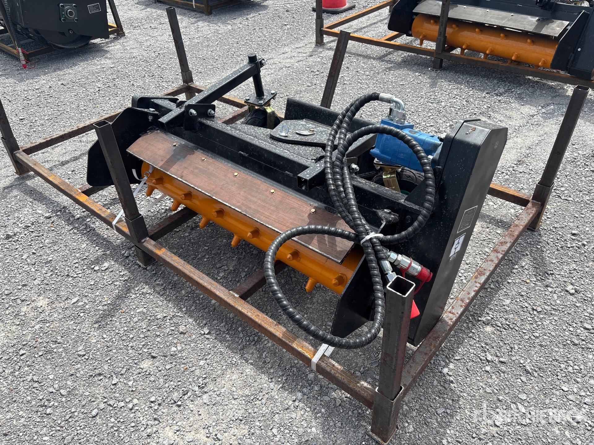 2026 GIYI GY-LPR42 42 in MINI Power Rake Accessorio per mini pala (Unused)