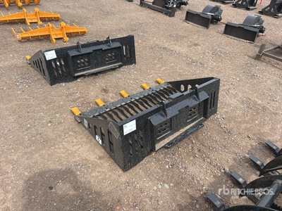 2026 GIYI GY-RB44 Skeleton Mini Skid Steer Bucket (Unused)