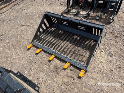 2026 GIYI GY-RB44 44 in Skeleton Mini Skid Steer Bucket (Unused)