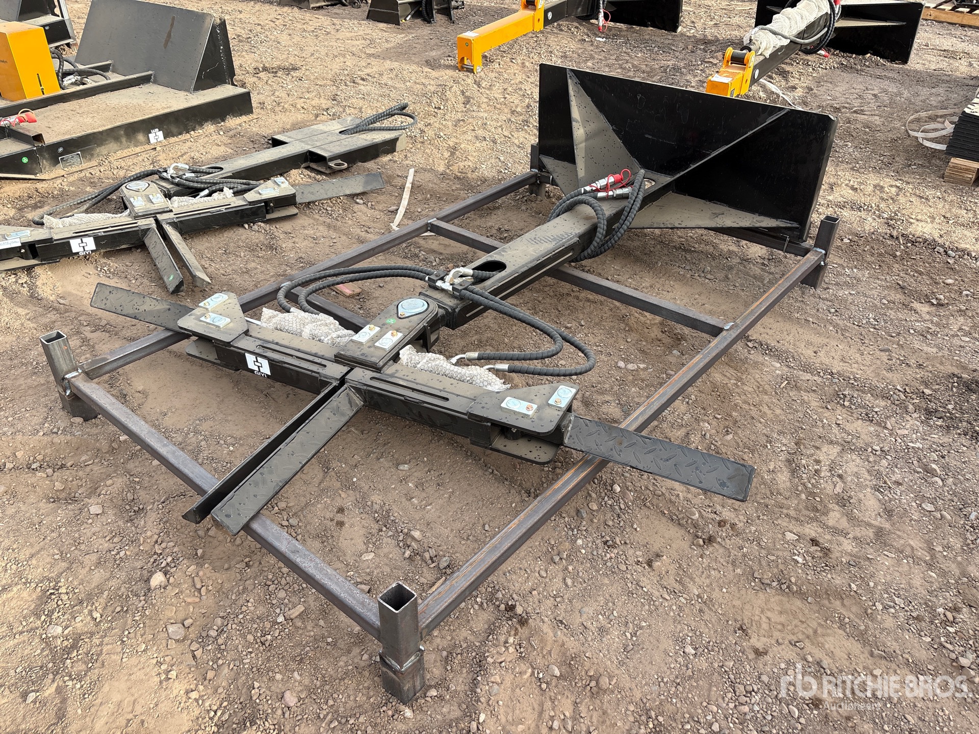 2026 GIYI GY-FTL75 Forklift Tire Lifter - Fits Skid Steer Loader (Unused)