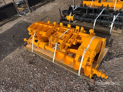 Quantity of (8) 2026 GIYI GYA-8 Mini Excavator Attachments - Fits Cat 301 (Unused)
