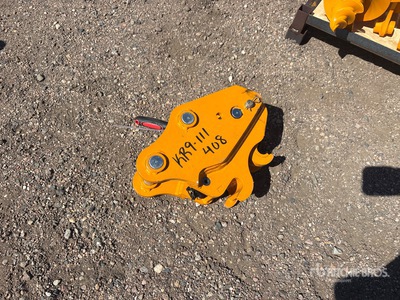 2026 GIYI GY-K302 6 in Attacco rapido per escavatore - Fits Cat 302 (Unused)