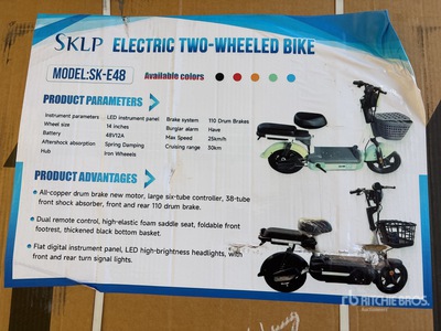 2026 SKLP SK-E48 E-bikes (Unused)