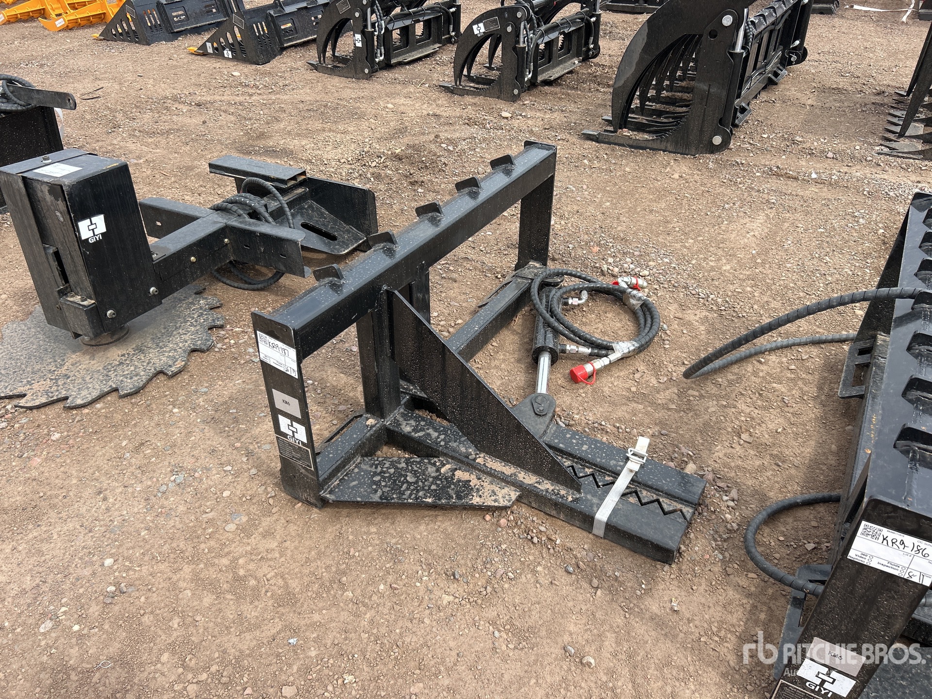 2026 GIYI GY-TP45 Skid Steer Post Puller (Unused)