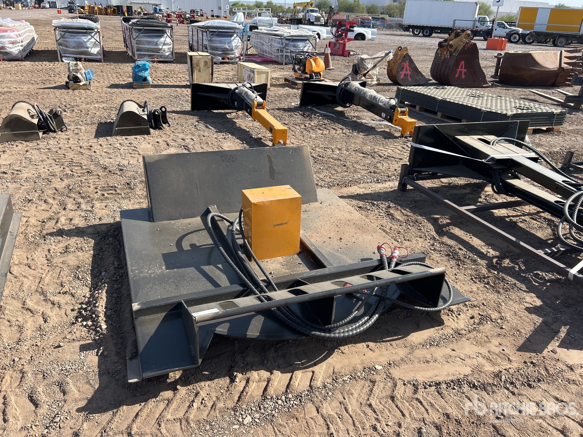 2026 GIYI GY-BC63 60 in Skid Steer Brush Cutter (Unused)