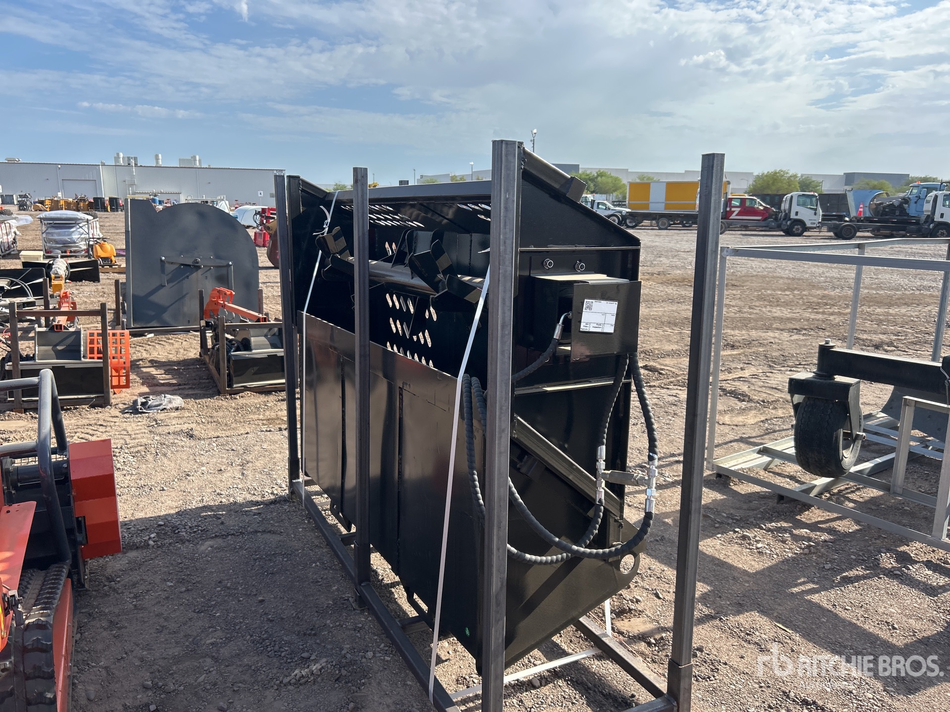 2026 GIYI GY-RR78 Skid Steer Rock Rake (Unused)