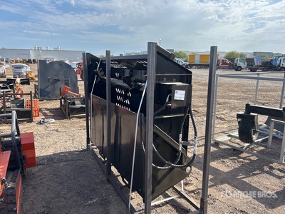 2026 GIYI GY-RR78 Skid Steer Rock Rake Divers - Accessoires pour chargeuse à différentiel (Unused)