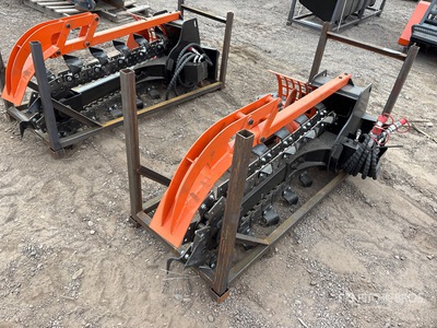 2026 GIYI GY-X39F 39 in Mini Trancheuse pour chargeuse à différentiel (Unused)