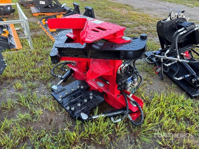 2026 GIYI GY-MTS43 10 in Mini Skid Steer Tree Shear Varios implementos minicargadora (Unused)