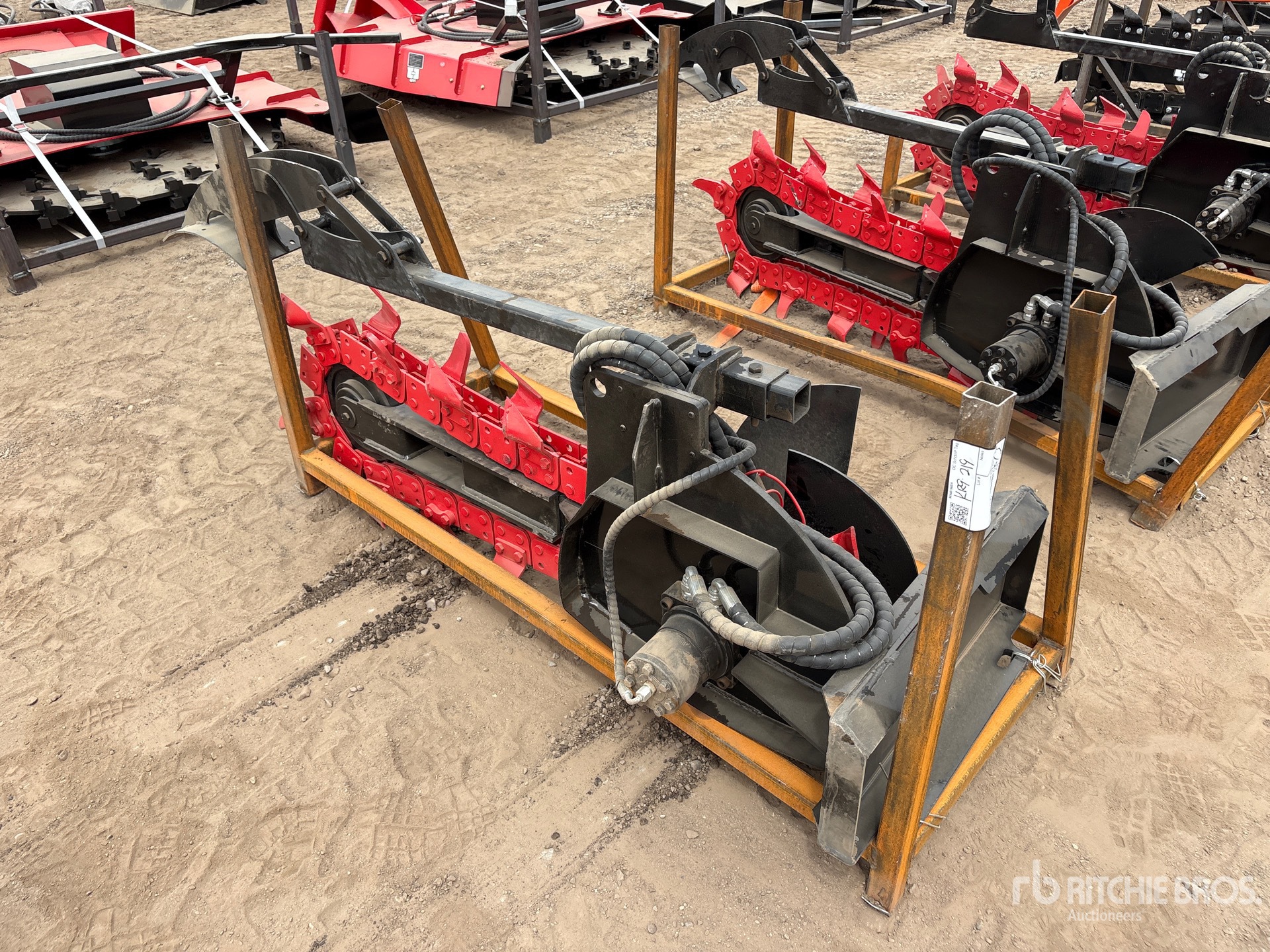 2026 GIYI GY-X39F 38 in Mini Skid Steer Trencher (Unused)