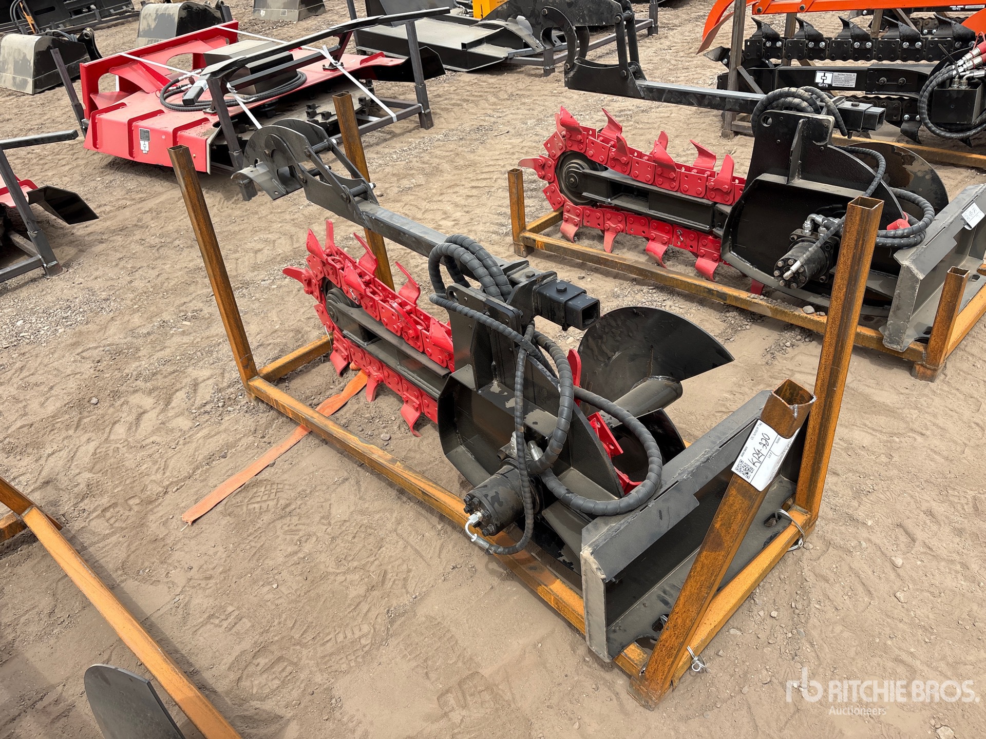 2026 GIYI GY-X39F 38 in Mini Skid Steer Trencher (Unused)