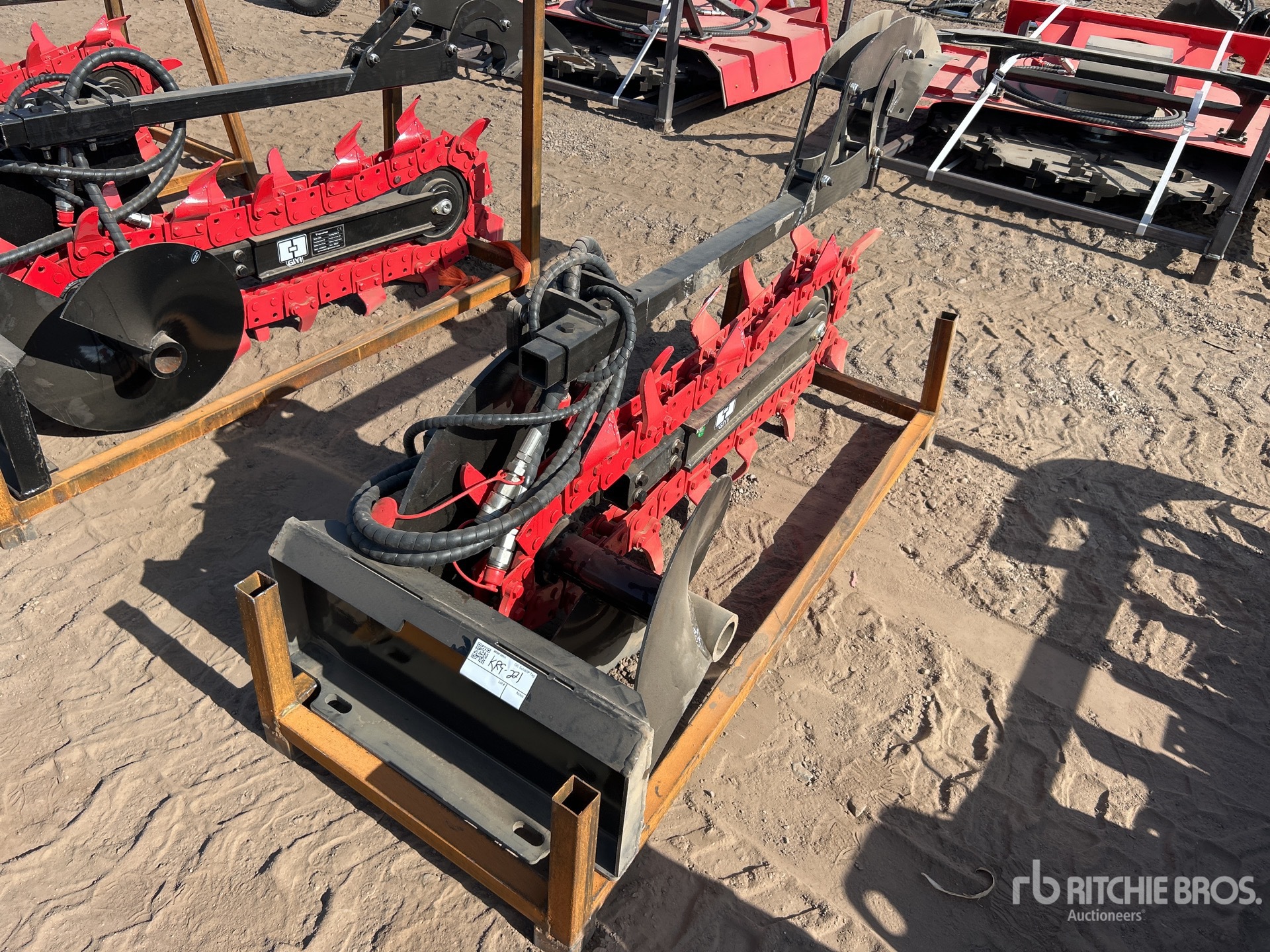 2026 GIYI GY-X39F Mini Skid Steer Trencher (Unused)