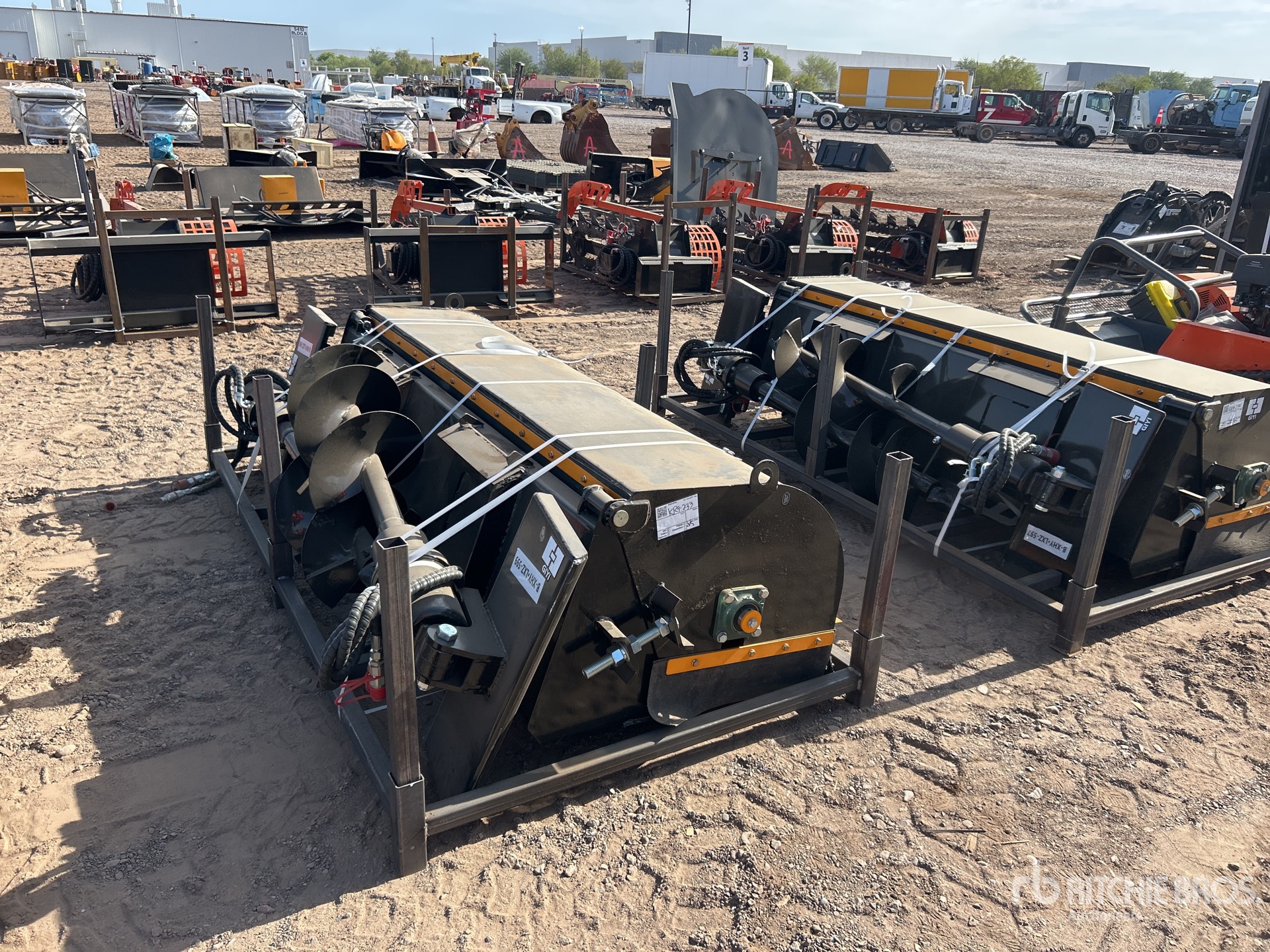2026 GIYI Mini Skid Steer Auger (Unused)