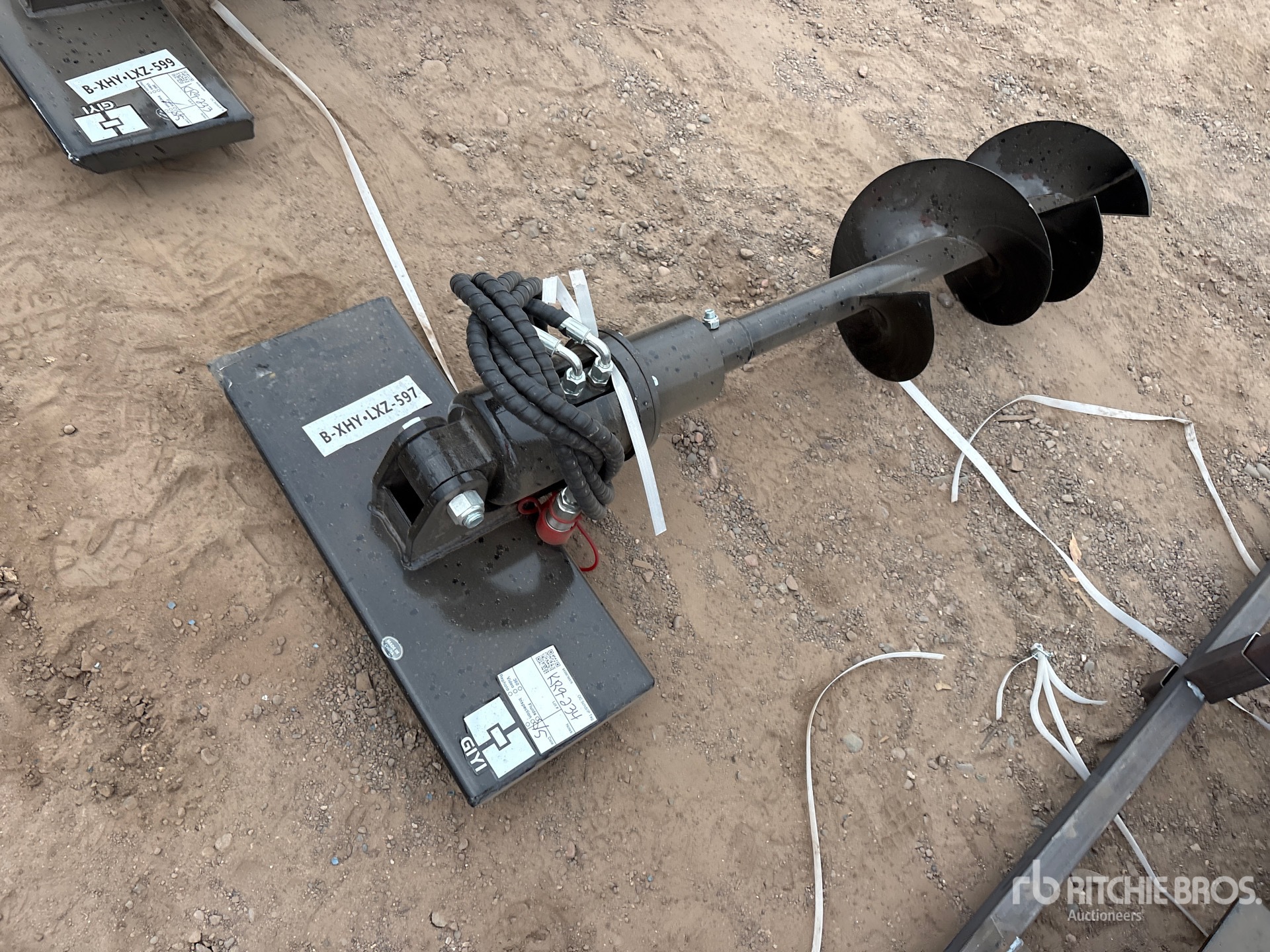 2026 GIYI 38 in Mini Skid Steer Auger (Unused)