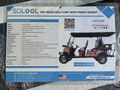 2026 SDLOOL SL-GC42S Off-Road Golf Cart Golf Cart (Unused)