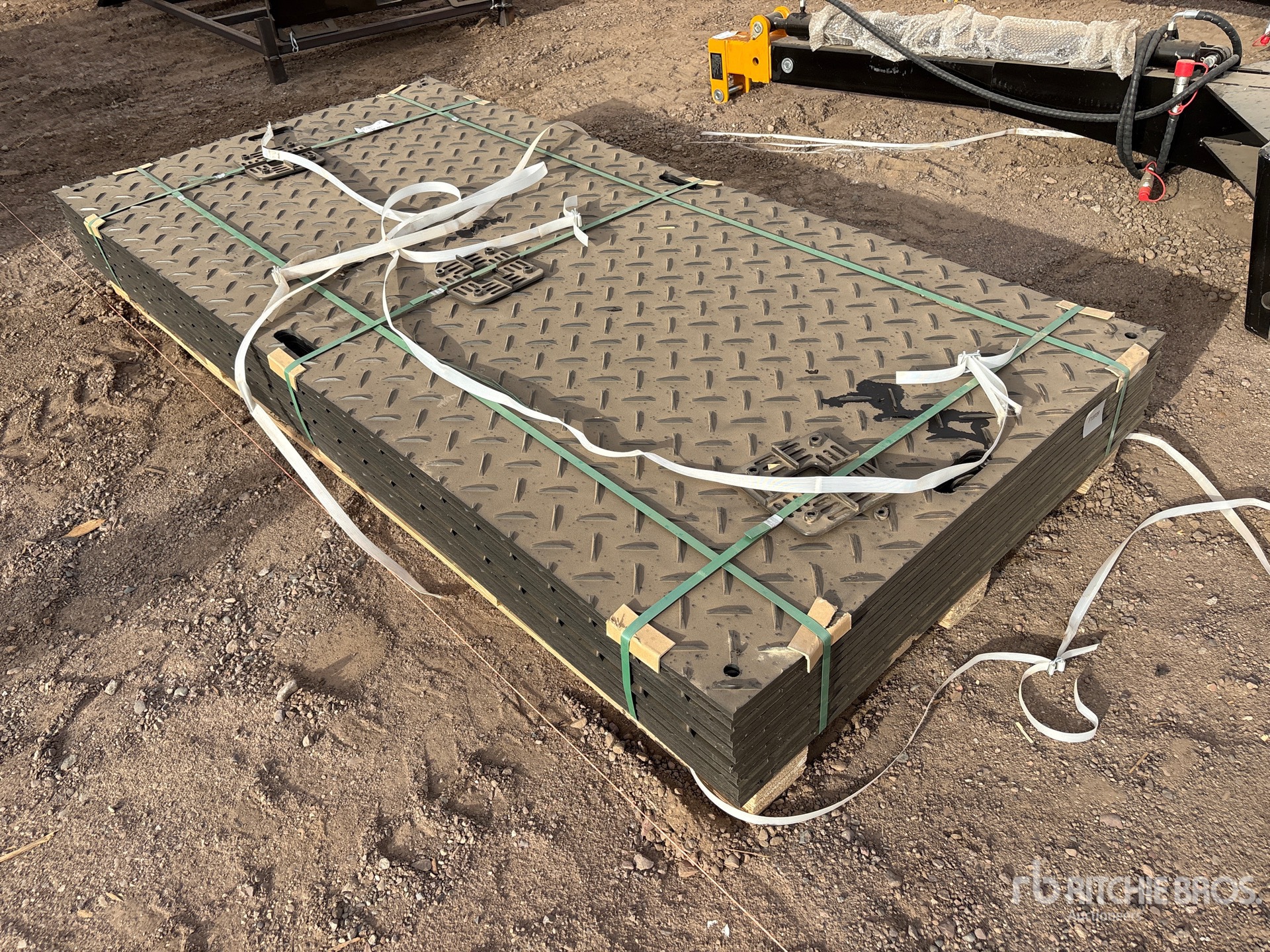 Quantity of (12) 2026 SKLP SK-LJB12 47 in x 94 in Polyethylene Sheet Ground Protection Mats (Unused)