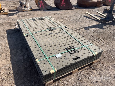 Quantity of (12) 2026 SKLP SK-LJB12 Polyethylene Sheet Ground Protection Mats その他 - 店舗 & 倉庫 (Unused)