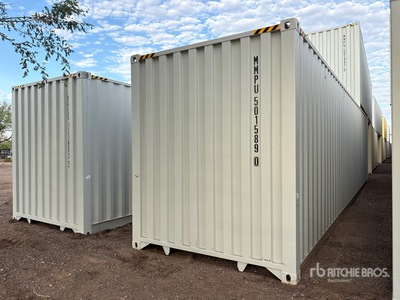2026 40 ft High Cube Multi-Door Storage Container