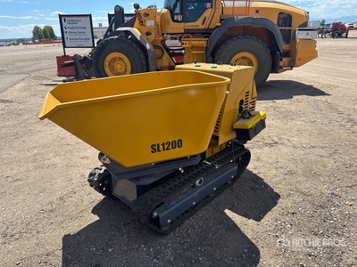 2026 SDLOOL SL-X1200J Stand-On Swivel Mini Crawler Concrete Buggy (Unused)