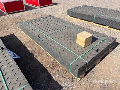 Quantity of (12) 2026 SKLP SK-LJB12 Polyethylene Sheet Ground Protection Mats その他 - 店舗 & 倉庫 (Unused)
