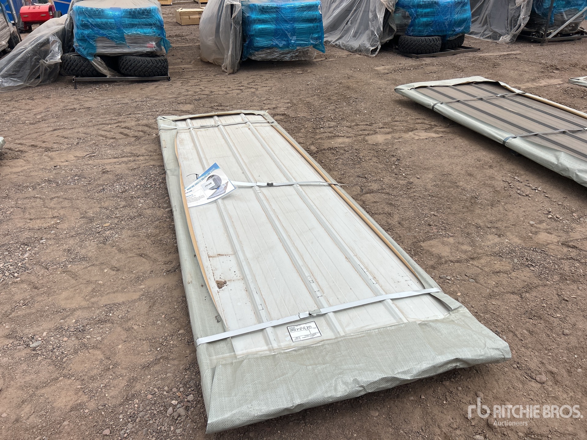Quantity of (50) 2026 SKLP SK-XH50 3 ft x 10 ft Galvalume Steel Sheets (Unused)