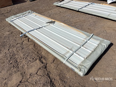 Quantity of (50) 2026 SKLP SK-XH50 3 ft x 10 ft Galvalume Steel Sheets (Unused)
