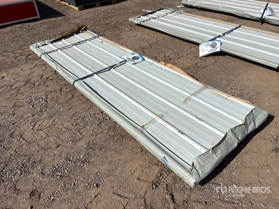Quantity of (50) 2026 SKLP SK-XH50 3 ft x 10 ft Galvalume Steel Sheets (Unused)