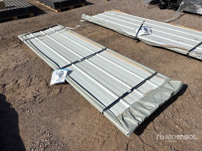 Quantity of (50) 2026 SKLP SK-XH50 3 ft x 10 ft Galvalume Steel Sheets (Unused)