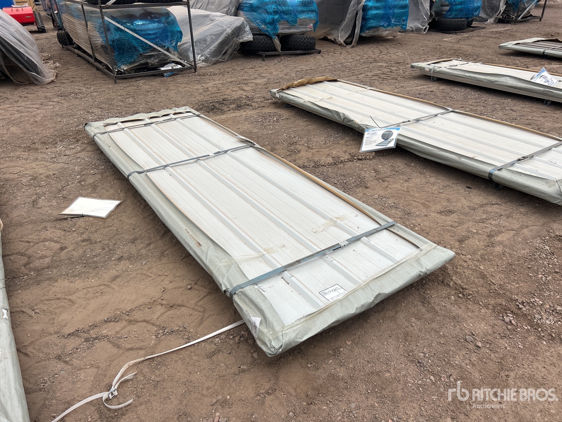 Quantity of (50) 2026 SKLP SK-XH50 3 ft x 10 ft Galvalume Steel Sheets (Unused)