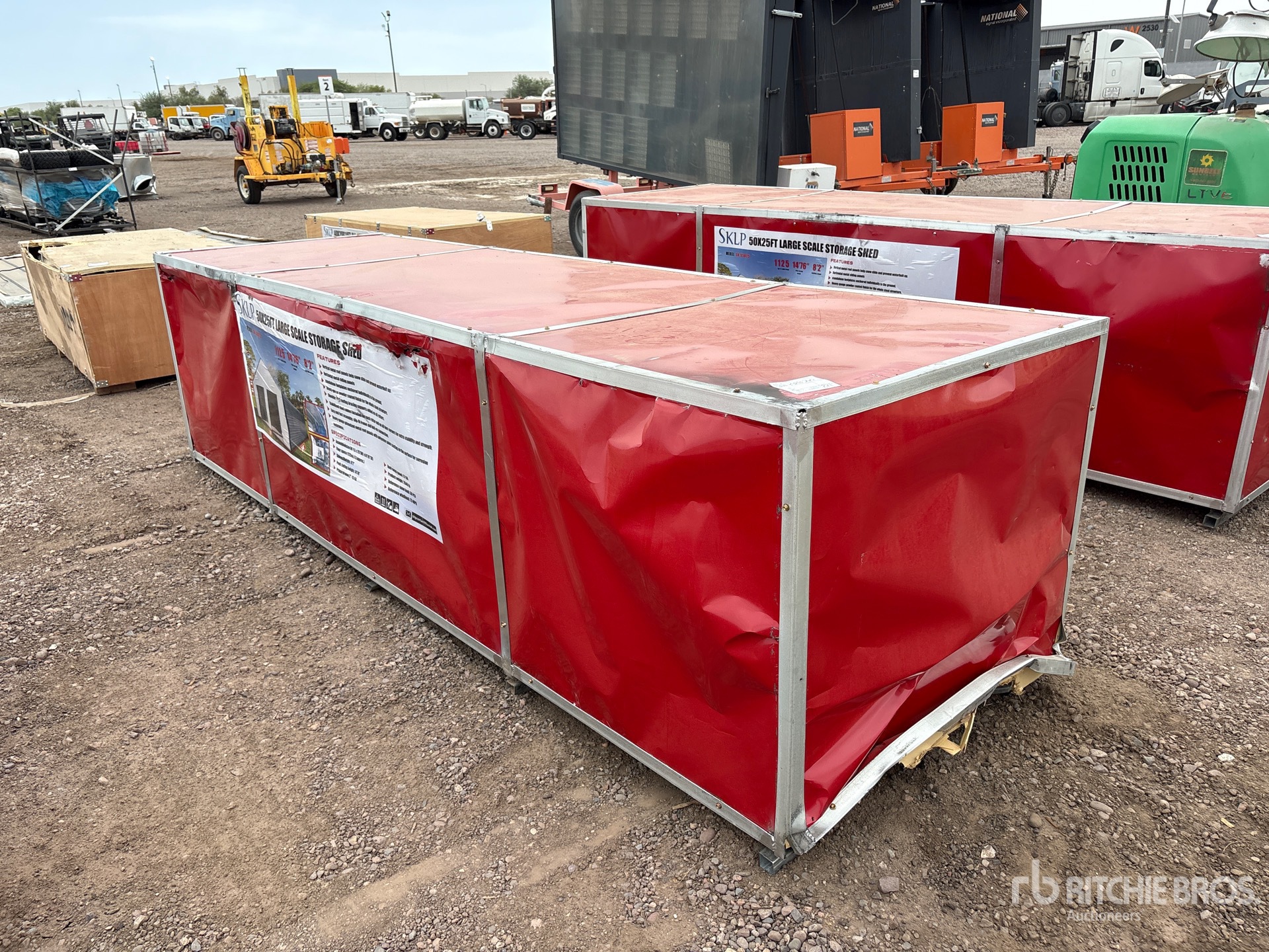2026 SKLP SK-S5025 25 ft x 50 ft Storage Building