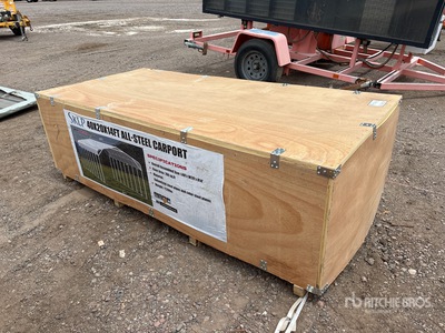 2026 SKLP SK-SC40 All-Steel Carport