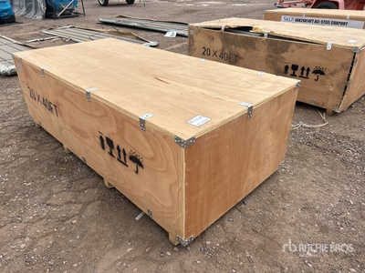 2026 SKLP SK-SC40 20 ft x 40 ft All-Steel Carport (Unused)