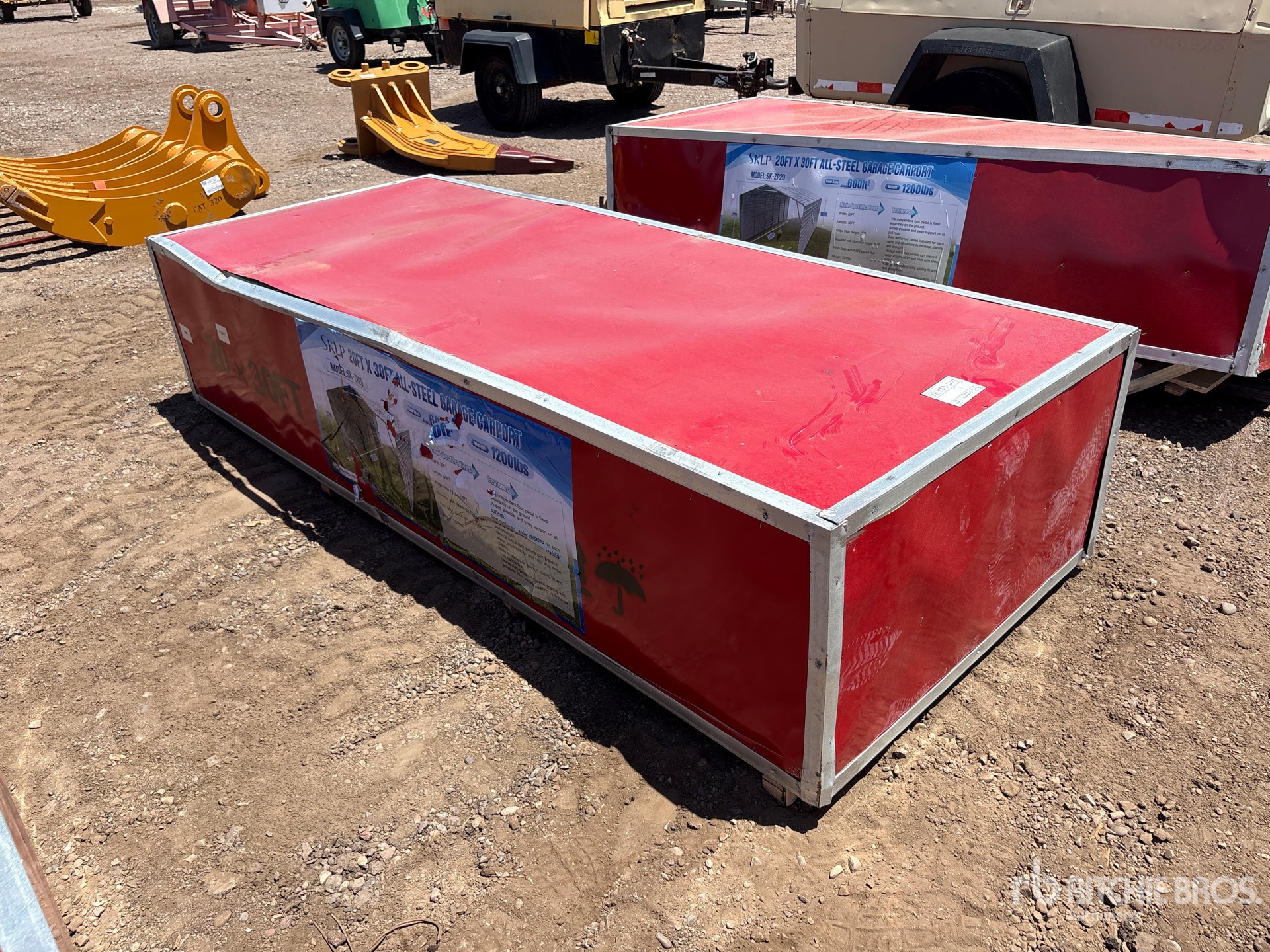 2026 SKLP SK-ZP20 20 ft x 30 ft All-Steel Carport (Unused)