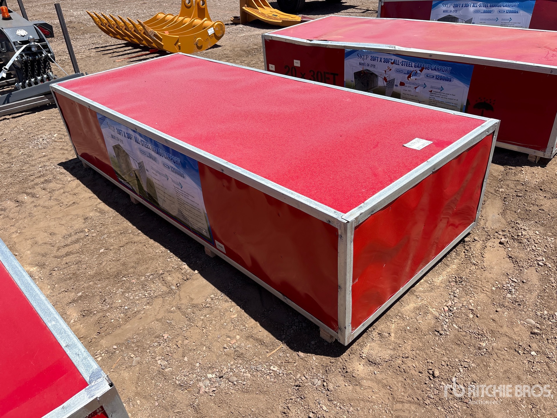 2026 SKLP SK-ZP20 20 ft x 30 ft All-Steel Carport (Unused)
