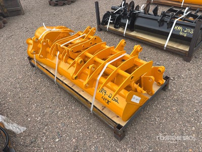 Quantity of (8) 2026 GIYI GYA-8 Mini Excavator Attachments (Unused)
