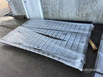 2026 SKLP SK-HLM20 20FT. BI-parting wrought iron gate Türen (Unused)