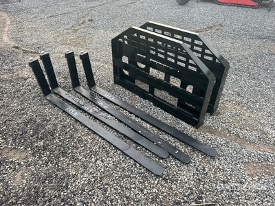 Quantity of (2) 2026 GIYI GY-DHC 60 in Skid Steer Forks (Unused)