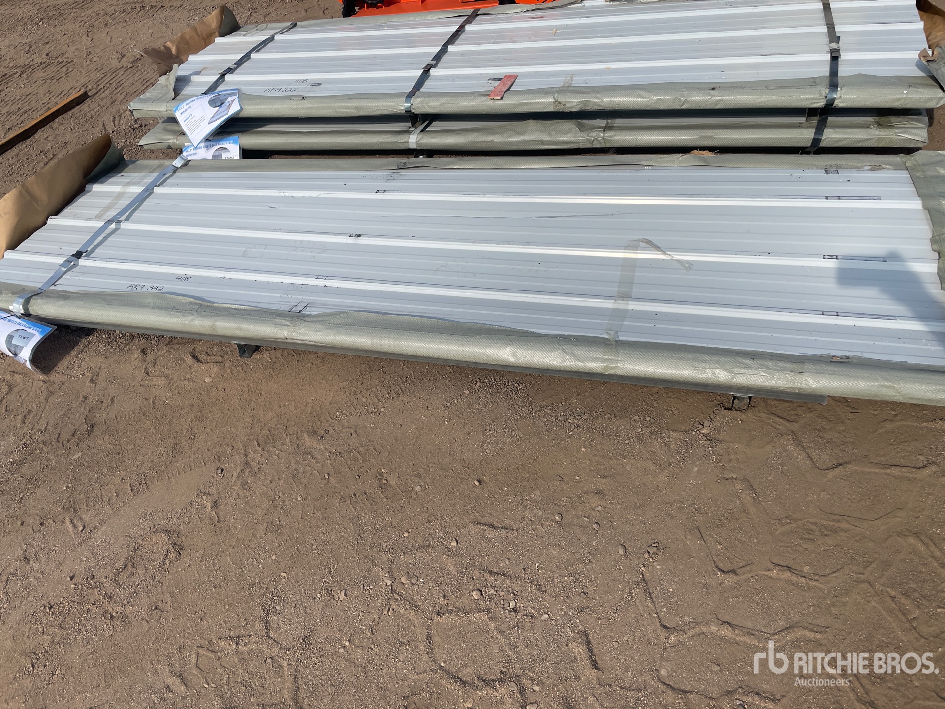 Quantity of (50) 2026 Future FTH50 Galvanized Steel Siding Sheets (Unused)