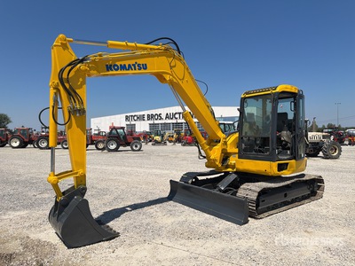 2007 Komatsu PC88 Pelle Hydraulique sur Chenilles