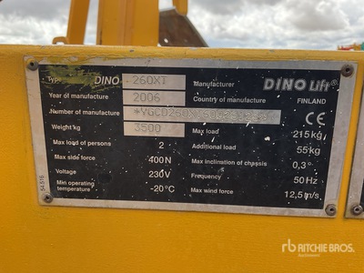 2006 Dino Lift 260XT Towable Lift