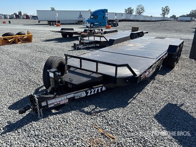 2026 Industrias America 227T 22 ft T/A Tilt Deck Trailer