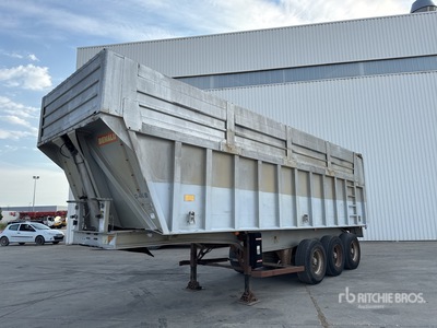 1997 Benalu TF34C11RBA Semi-Remorque Benne 3 Essieux Tri/A End Dump Trailer