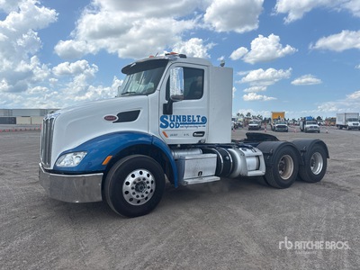 2017 Peterbilt 579 6x4 T/A Day Cab Truck Tractor