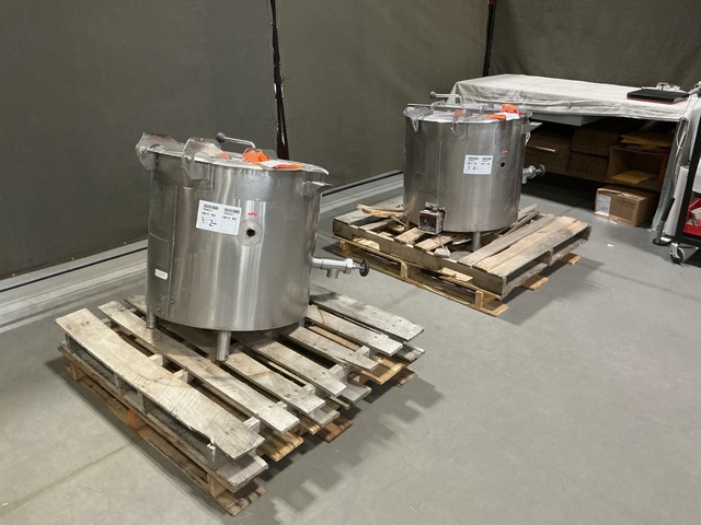 (2) Steam Jacketed Kettles