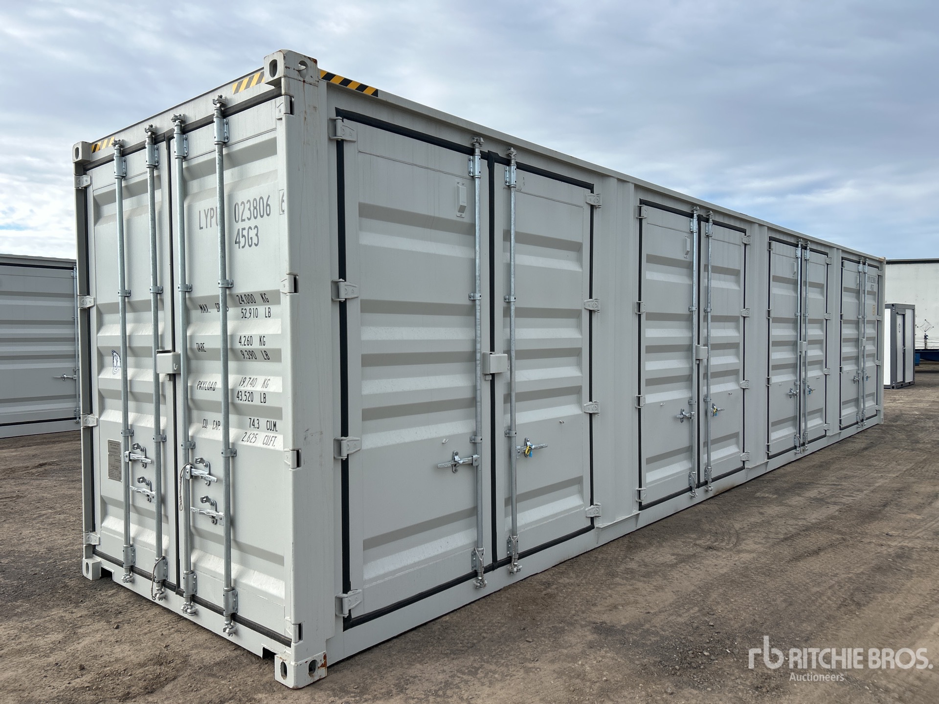 2026 40 ft High Cube Multi-Door Storage Container