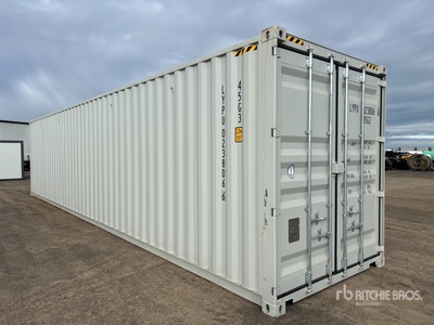 2026 40 ft High Cube Multi-Door Conteneur de stockage