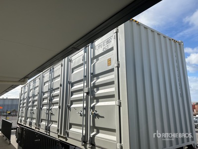 2026 40 ft High Cube Multi-Door Storage Container