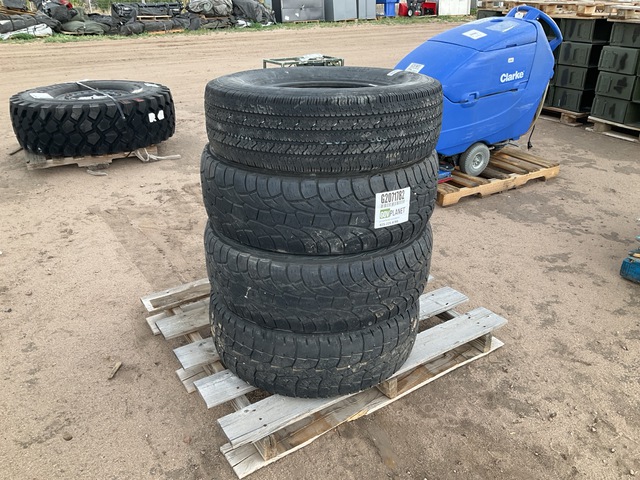 (1) Bridgestone LT245/75R16 Tire & (3) Cooper 265/70R18 Tires