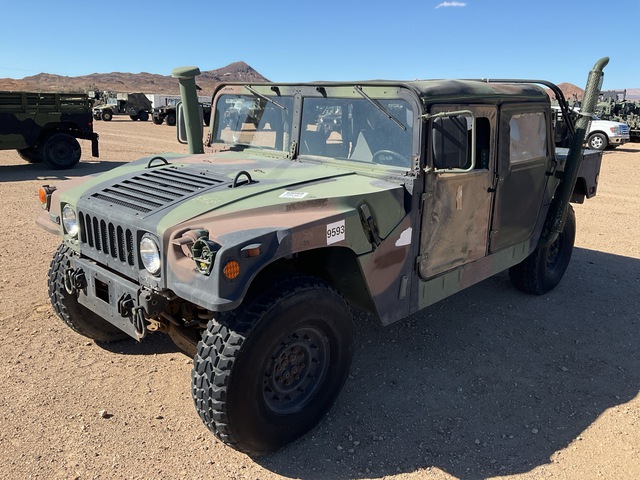 2004 AM General M1123 HMMWV 4 Door Soft Top w/Truck Body