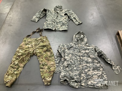 (7) Wet Weather Parkas, (39) Pairs of Wet Weather Trousers & Assorted Items